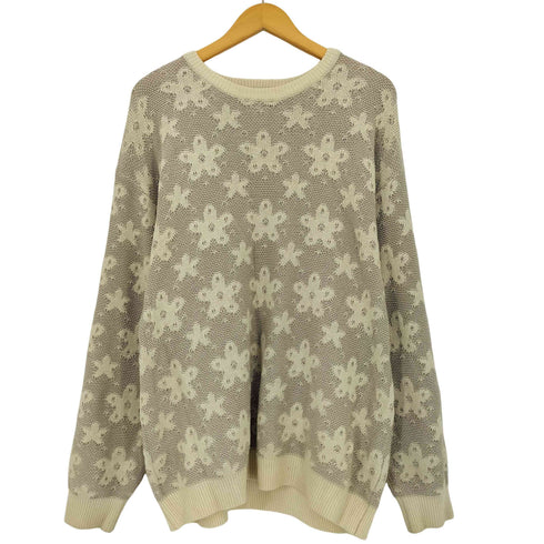 ジャーナルスタンダードレリューム JOURNAL STANDARD relume CALIFORNIA アモルファス ジャガードクルーネックニット メンズ JPN:L