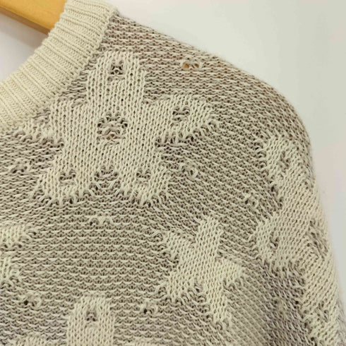 ジャーナルスタンダードレリューム JOURNAL STANDARD relume CALIFORNIA アモルファス ジャガードクルーネックニット メンズ JPN:L