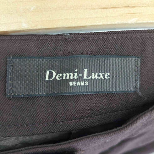 デミルクスビームス Demi-Luxe BEAMS ドライツイルワイドパンツ レディース JPN:36