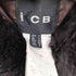 アイシービー ICB 襟ラビットファー ダウンコート レディース JPN:9号