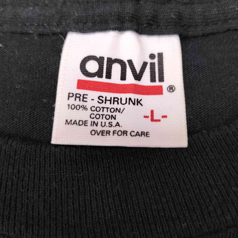 90S USA製 anvil ボディ Bridges to Babylon TOUR 97-98 公演 プリント Tシャツ コピーライト1997 メンズ import:L