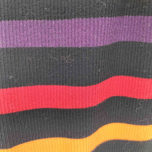 リキエルオム RYKIEL HOMME WOOL マルチカラー ボーダー マフラー メンズ FREE