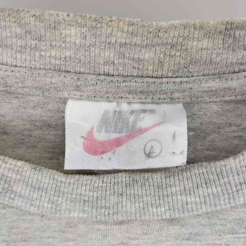 ナイキ NIKE 90S 銀タグ SWOOSH 両面 プリント L/S Tシャツ メンズ import:L