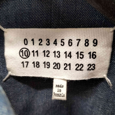 メゾンマルジェラ Maison Margiela 17SS ウエスタンデザイン L/S デニムシャツ メンズ UK:40