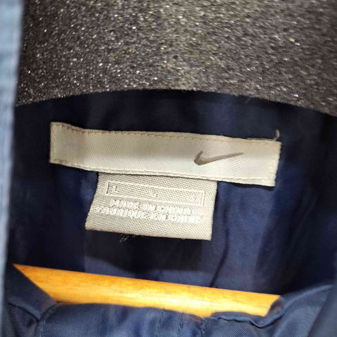 ナイキ NIKE 00S スウォッシュ 刺繍ジップアップナイロンジャケット メンズ JPN:L