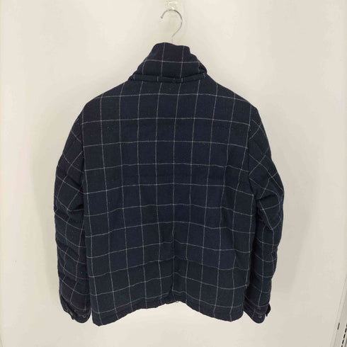 アーバンリサーチドアーズ URBAN RESEARCH DOORS チェック柄 WOOL ダウンジャケット メンズ US:38