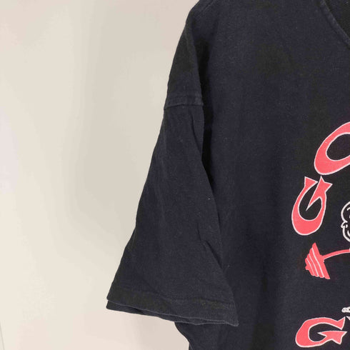 90S USA製 ロゴ プリント クロップド S/S Tシャツ メンズ import:L