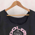 日本製 ロゴ プリント カットオフ スウェット Tシャツ メンズ