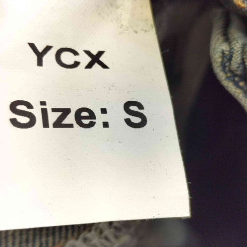 YCX ワイドデニムバギーパンツ レディース JPN:S