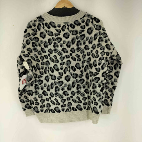 マウジー moussy レオパードニット レディース