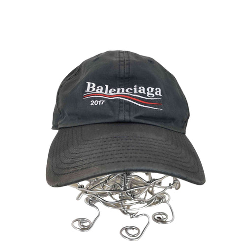 バレンシアガ BALENCIAGA 17AW CAMPAIGN LOGO CAP メンズ