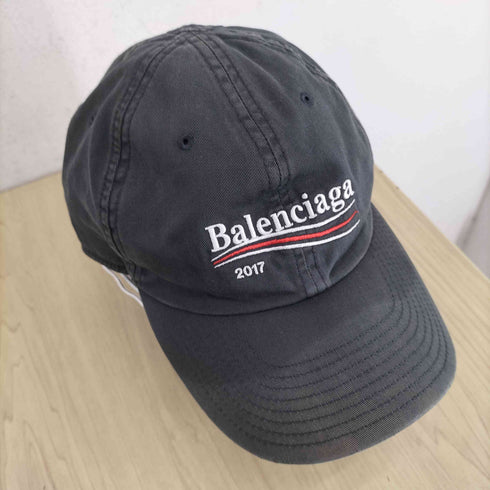 バレンシアガ BALENCIAGA 17AW CAMPAIGN LOGO CAP メンズ
