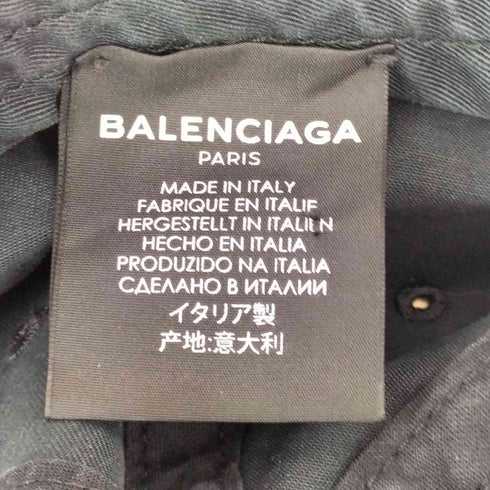 バレンシアガ BALENCIAGA 17AW CAMPAIGN LOGO CAP メンズ
