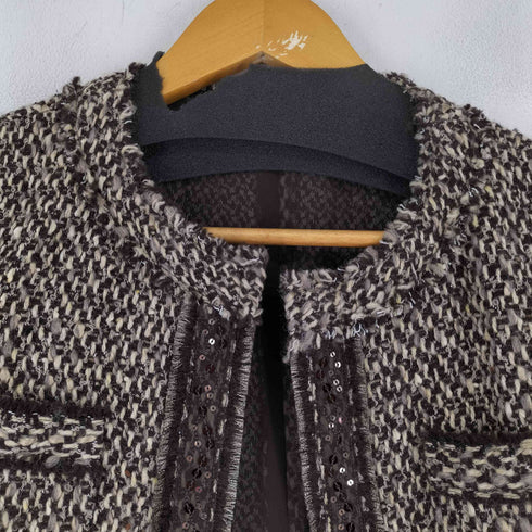 アルチザン ARTISAN ツイード カーディガン レディース 11