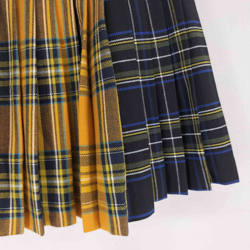 ザラ ZARA Tartan Kilt Skirt Pleated レディース US S