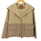 マックスマーラステュディオ MAX MARA STUDIO CUCITO A MANO カシミヤ混ダブルフェイスフーデットジャケット レディース 40