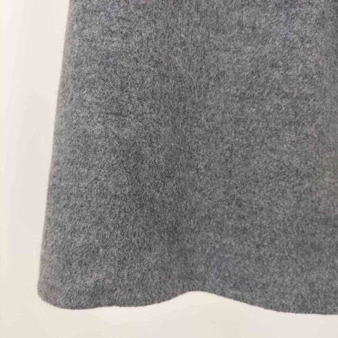 エスマックスマーラ S Max Mara CUCITO A MANO ラムウールタックスカート レディース 40