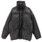 ザラ ZARA フェイクレザー パフ ダウンジャケット メンズ import:M