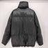 ザラ ZARA フェイクレザー パフ ダウンジャケット メンズ import:M