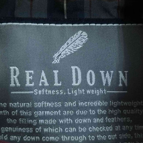 シンプルライフ SIMPLE LIFE REAL DOWN キルティング ダウンジャケット メンズ JPN:L