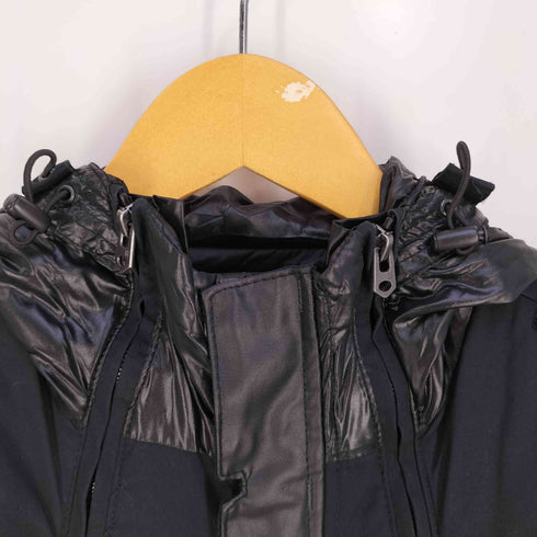 ジースターロー G-STAR RAW アームロゴプリント 素材切替 フーデッドジャケット メンズ import:XL