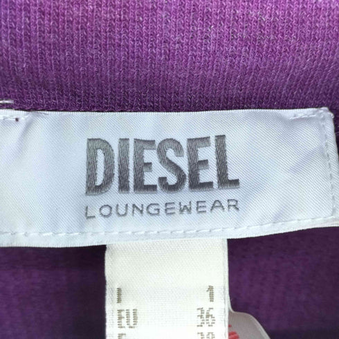 ディーゼル DIESEL ボトルネック ジップアップ カットソー レディース UK:8