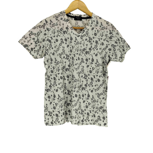エポカウォモ Epoca uomo フローラル Vネックカットソー メンズ EUR:46