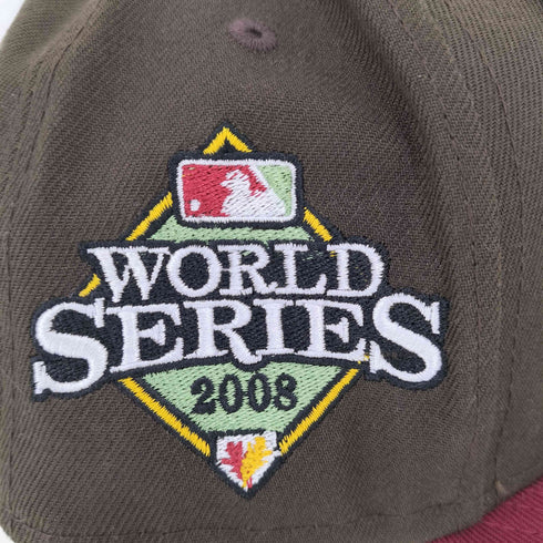 ニューエラ NEW ERA メジャーリーグ 2008 WORLD SERIES 59FIFTY 6パネルキャップ メンズ 8 (63.5cm)