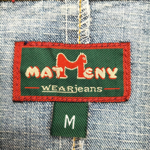 MATMENY デニムブッシュジャケット レディース JPN:M