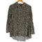 ザラ ZARA trf collection レオパード柄 長袖レーヨンシャツ レディース import:M