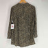 ザラ ZARA trf collection レオパード柄 長袖レーヨンシャツ レディース import:M