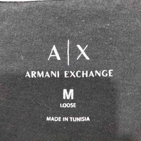 アルマーニエクスチェンジ ARMANI EXCHANGE 総柄 アートプリント クルーネック S/S Tシャツ メンズ import:M