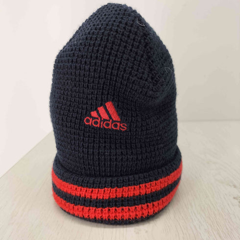 アディダス adidas パフォーマンスロゴワッチビーニー ボーダー メンズ FREE