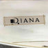 ダイアナ DIANA シルバーカーフ ウイングチップ スニーカー レディース JPN:23.5
