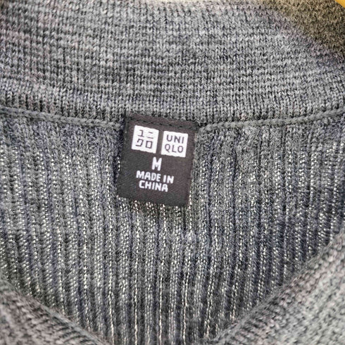 ユニクロ UNIQLO 24AW メリノリブポロカーディガン レディース JPN:M