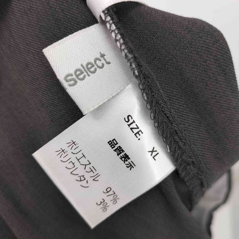 ミームセレクト me+em select ダブルタック ヘビーワイド スラックスパンツ レディース JPN:XL