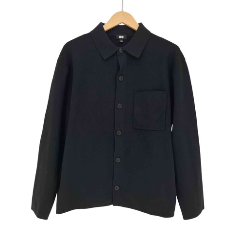 ユニクロ UNIQLO 24AW ミラノリブシャツカーディガン メンズ JPN:L