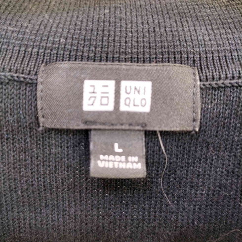 ユニクロ UNIQLO 24AW ミラノリブシャツカーディガン メンズ JPN:L