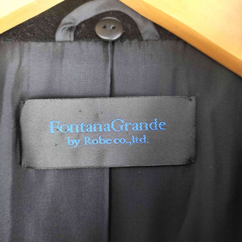 Fontana Grande カシミヤ100% ステンカラーコート レディース 9AR