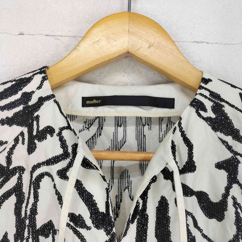 ミュラーオブヨシオクボ muller of yoshiokubo Sterk embroidery トップス レディース JPN:36