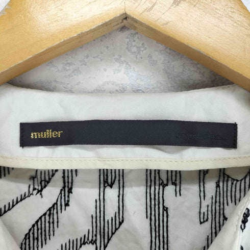 ミュラーオブヨシオクボ muller of yoshiokubo Sterk embroidery トップス レディース JPN:36