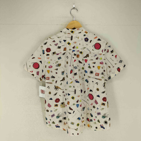 ピーエスポールスミス PS Paul Smith 総柄プリント 半袖シャツ レディース 46L