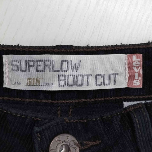 リーバイス Levis 518 SUPERLOW BOOT CUT コーデュロイ ブーツカット フレアパンツ レディース 5M