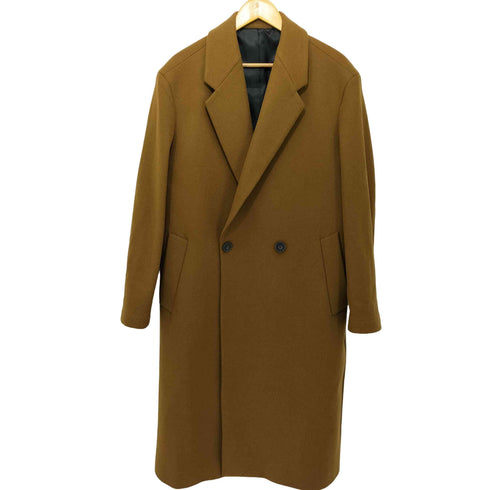 ザラ ZARA ダブルブレスト チェスターコート メンズ JPN:M