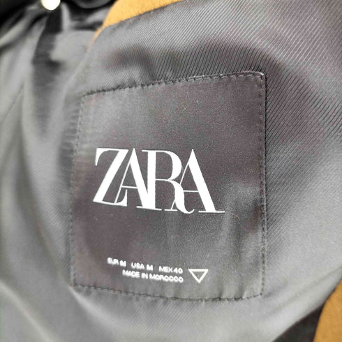 ザラ ZARA ダブルブレスト チェスターコート メンズ JPN:M
