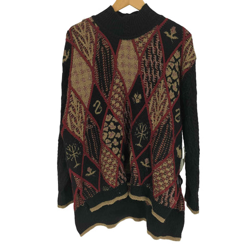 キディル KIDILL rurumu 20AW sacredness garden mix pattern knit pullover レディース FREE