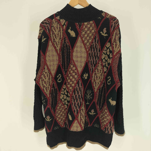 キディル KIDILL rurumu 20AW sacredness garden mix pattern knit pullover レディース FREE