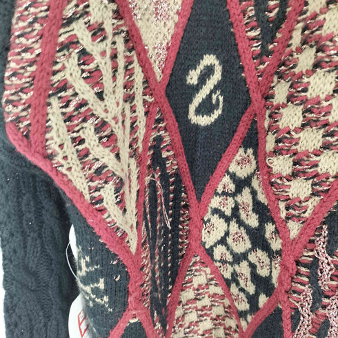 キディル KIDILL rurumu 20AW sacredness garden mix pattern knit pullover レディース FREE