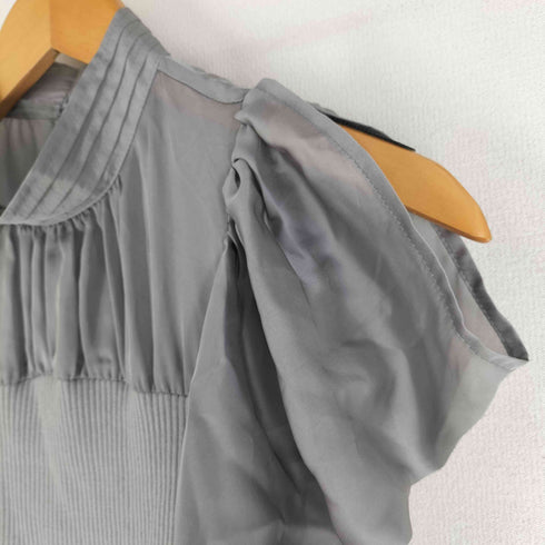 スナイデル snidel 21aw シアーパフスリーブニットトップス レディース ONE SIZE