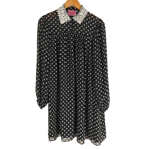 ケイトスペードニューヨーク kate spade NEW YORK Domino Dot Swing Dress ドミノドット スウィングドレス レディース